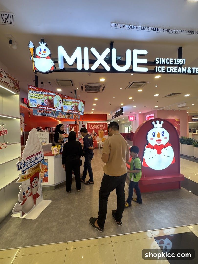 Mixue Ice Cream and Tea Store