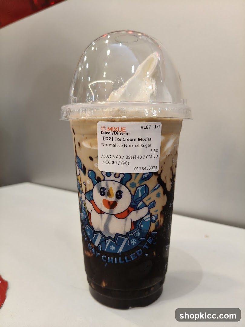 Ice Cream Mocha Drink