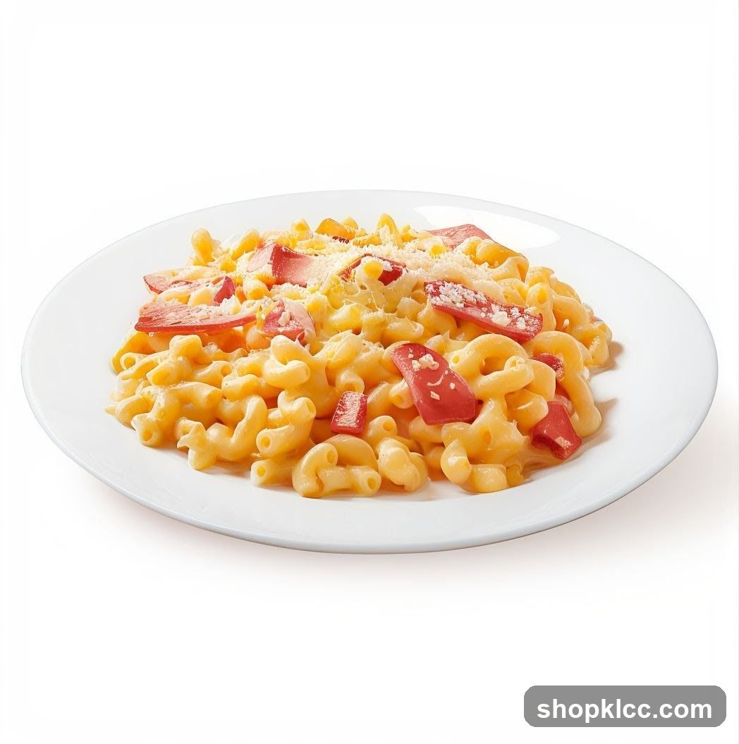 Macaroni and Cheese with Sausage