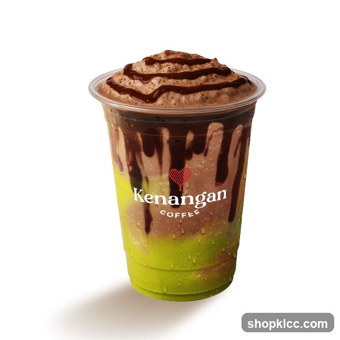 Chocolate and Avocado Frappe