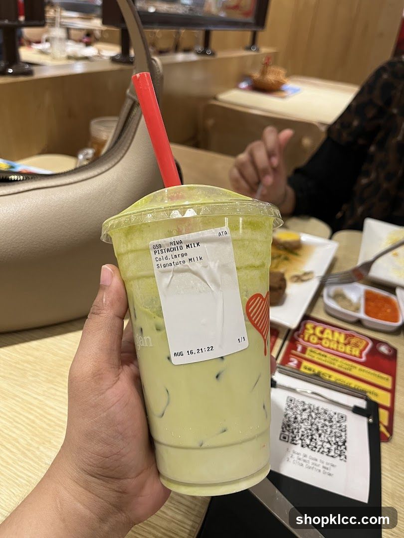 Pistachio Milk Drink