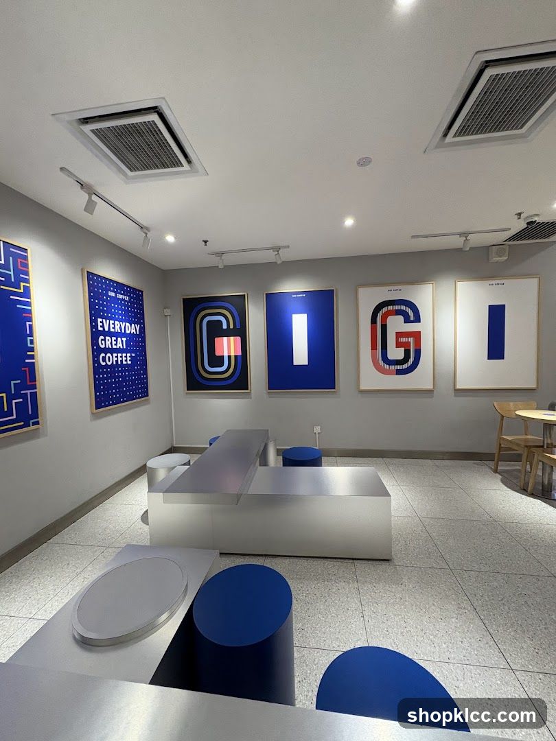 Modern Coffee Shop Interior