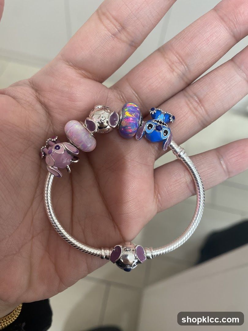 Charm Bracelet with Disney Characters