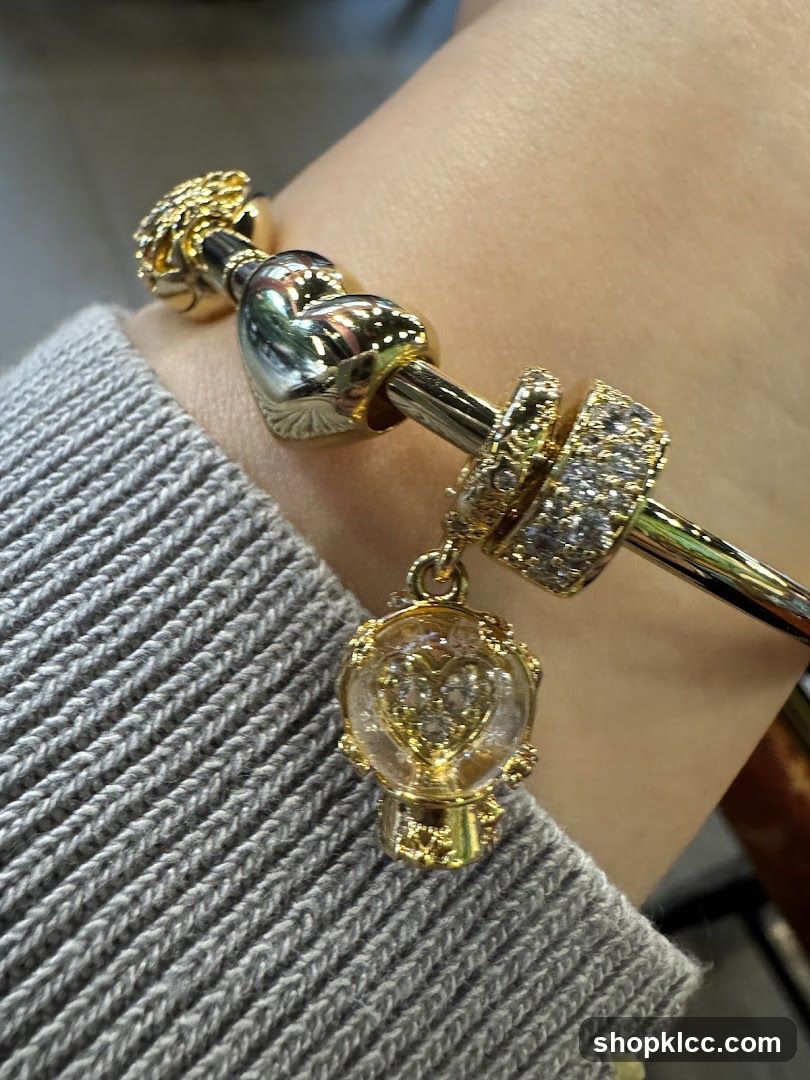 Gold Charm Bracelet