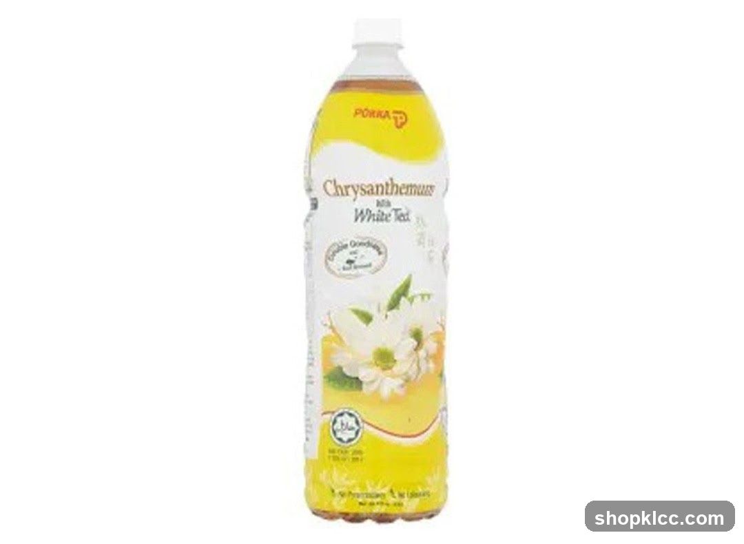 Pokka Chrysanthemum Milk White Tea Bottle