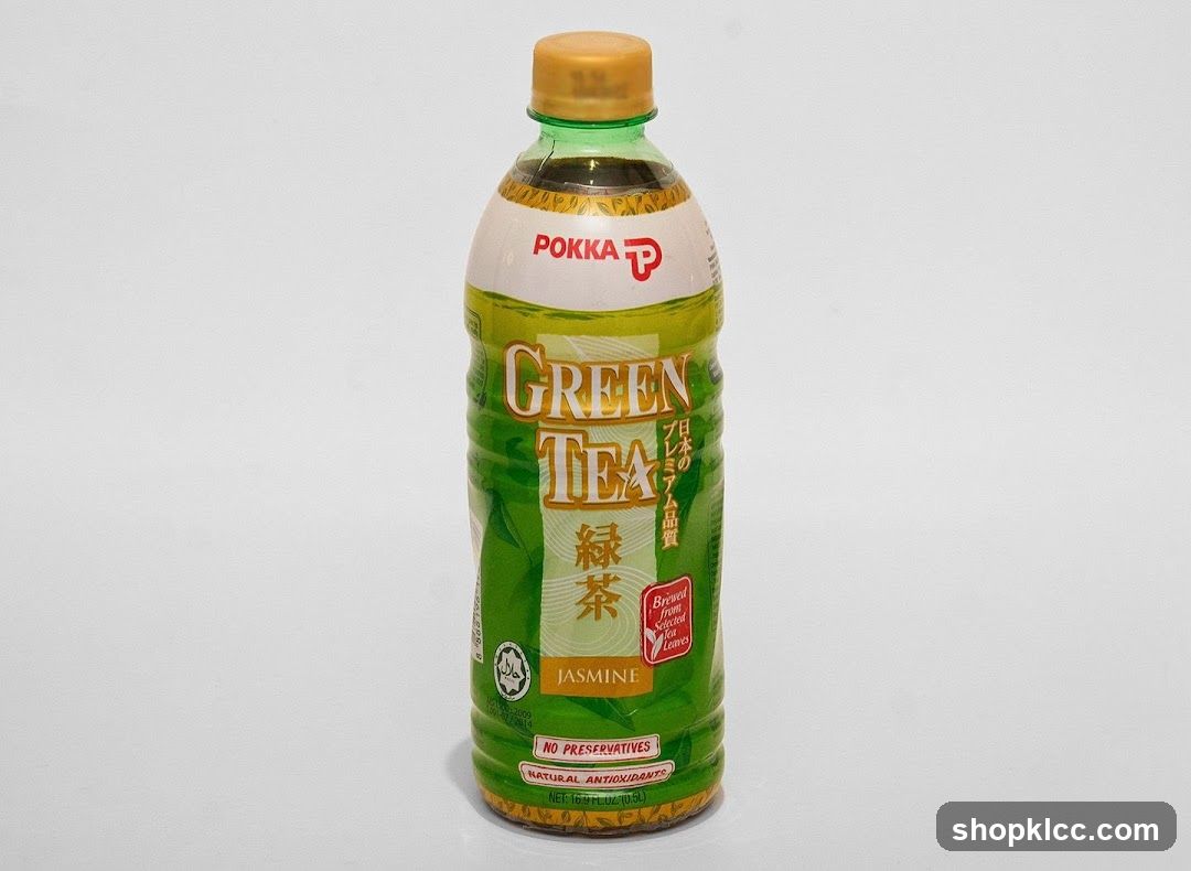 Pokka Green Tea Bottle