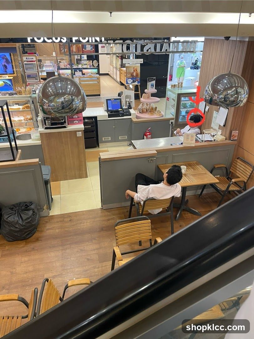 Cafe Interior with Seating