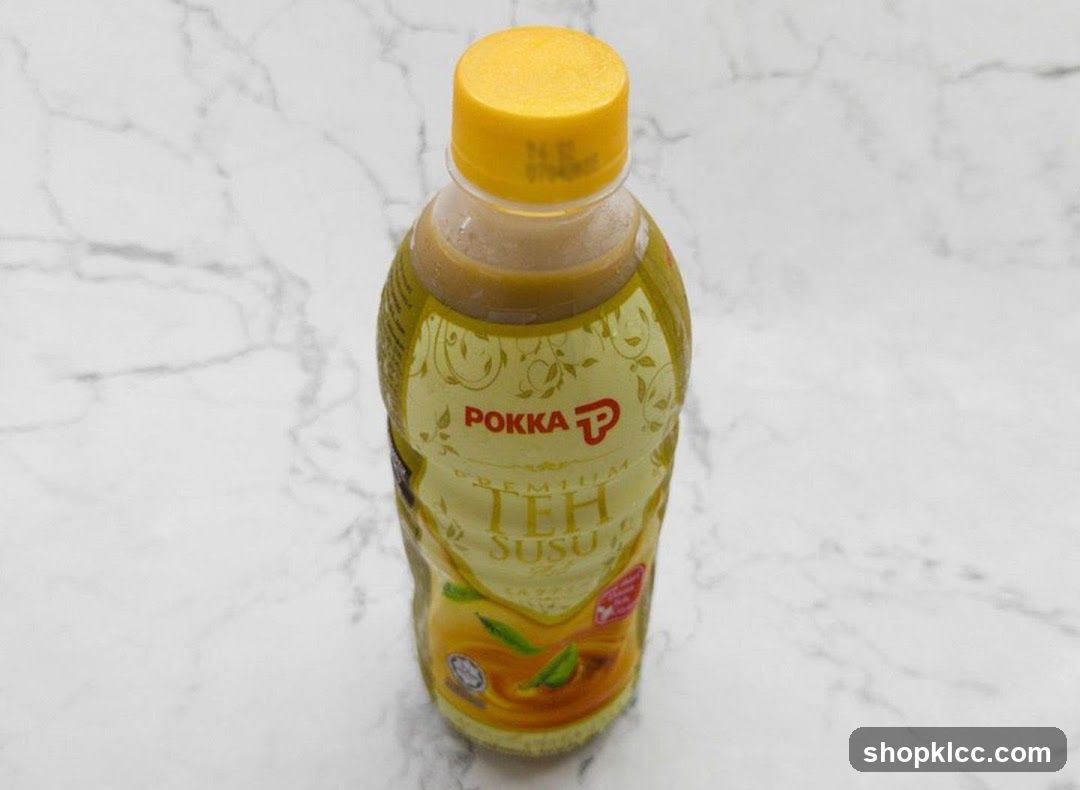Pokka Teh Susu Bottle