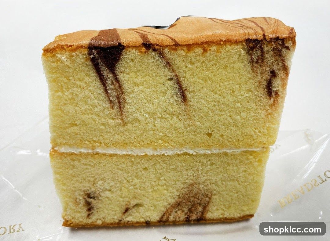 Marble Cake Slice