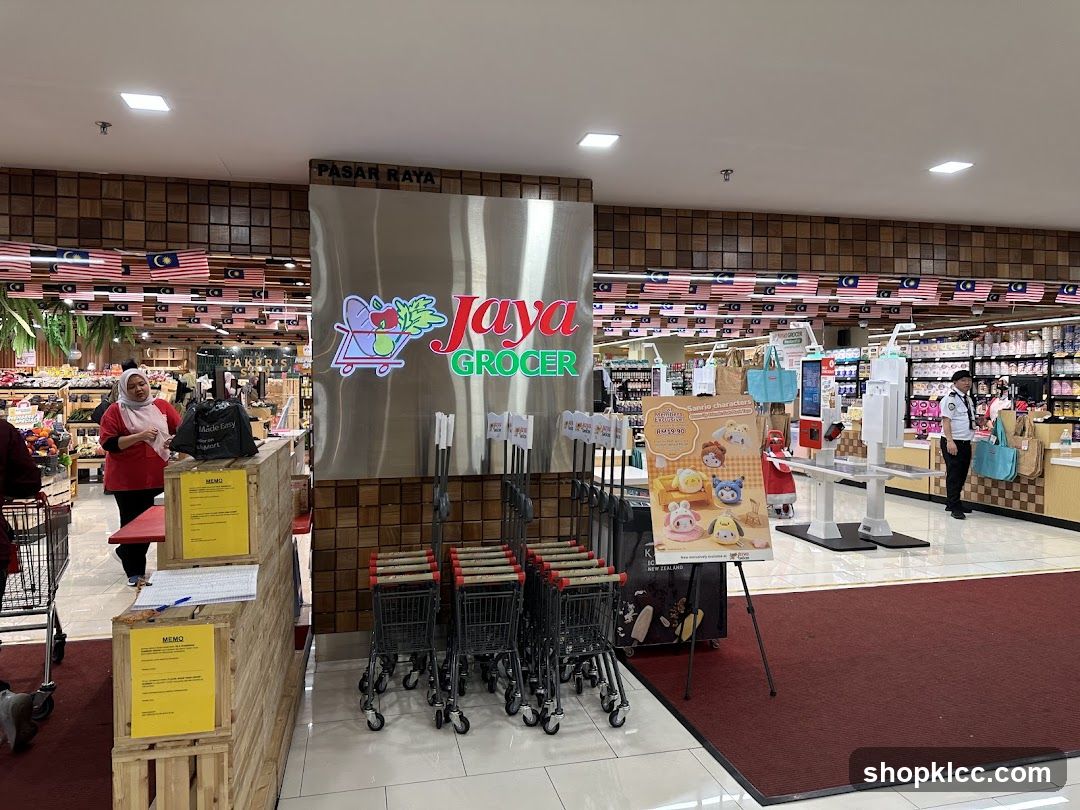 Jaya Grocer Store Entrance