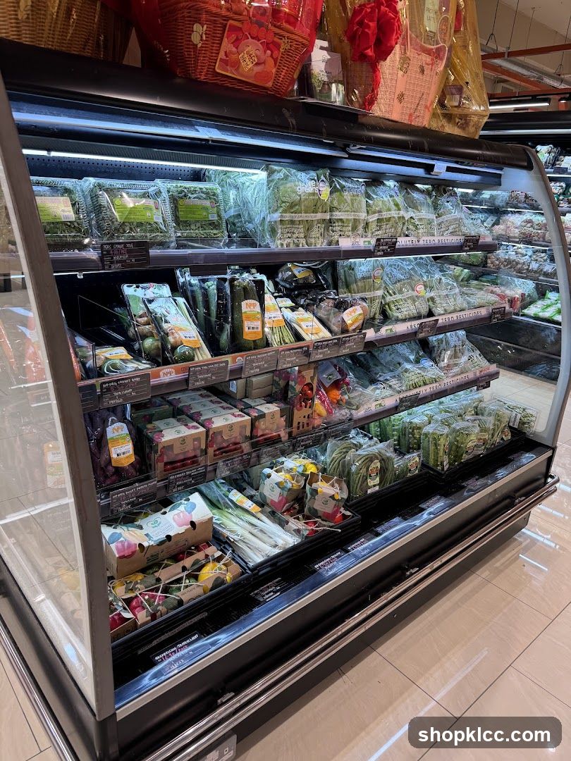 Refrigerated Produce Display
