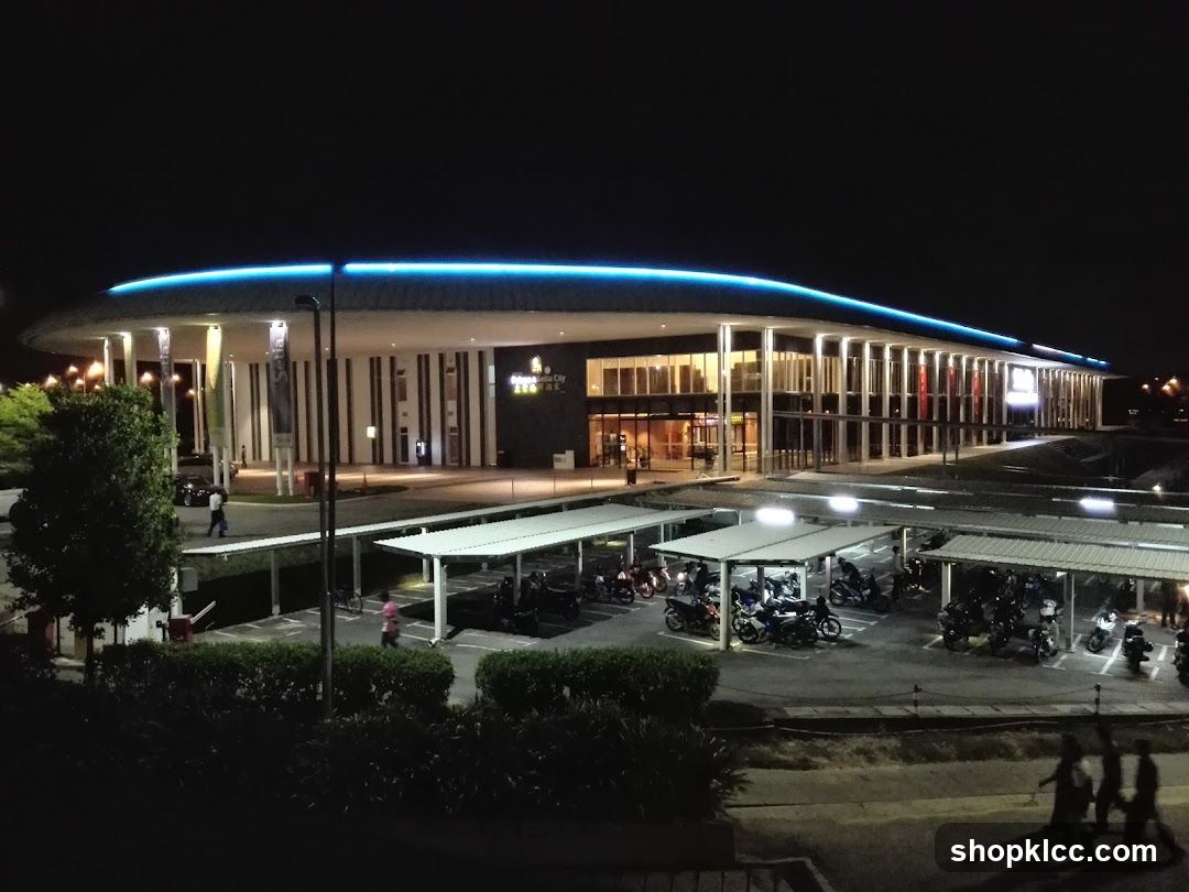 Modern Building at Night