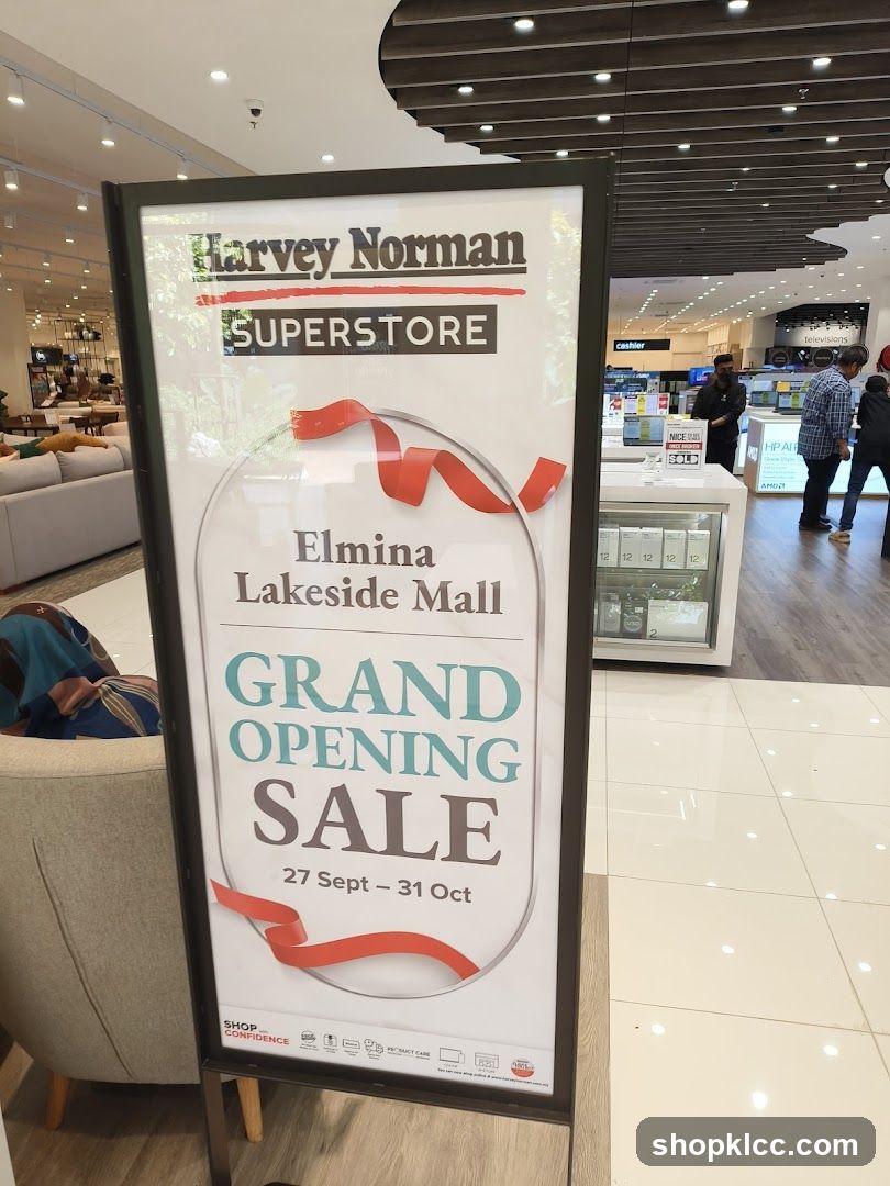 Harvey Norman Superstore Grand Opening Sale