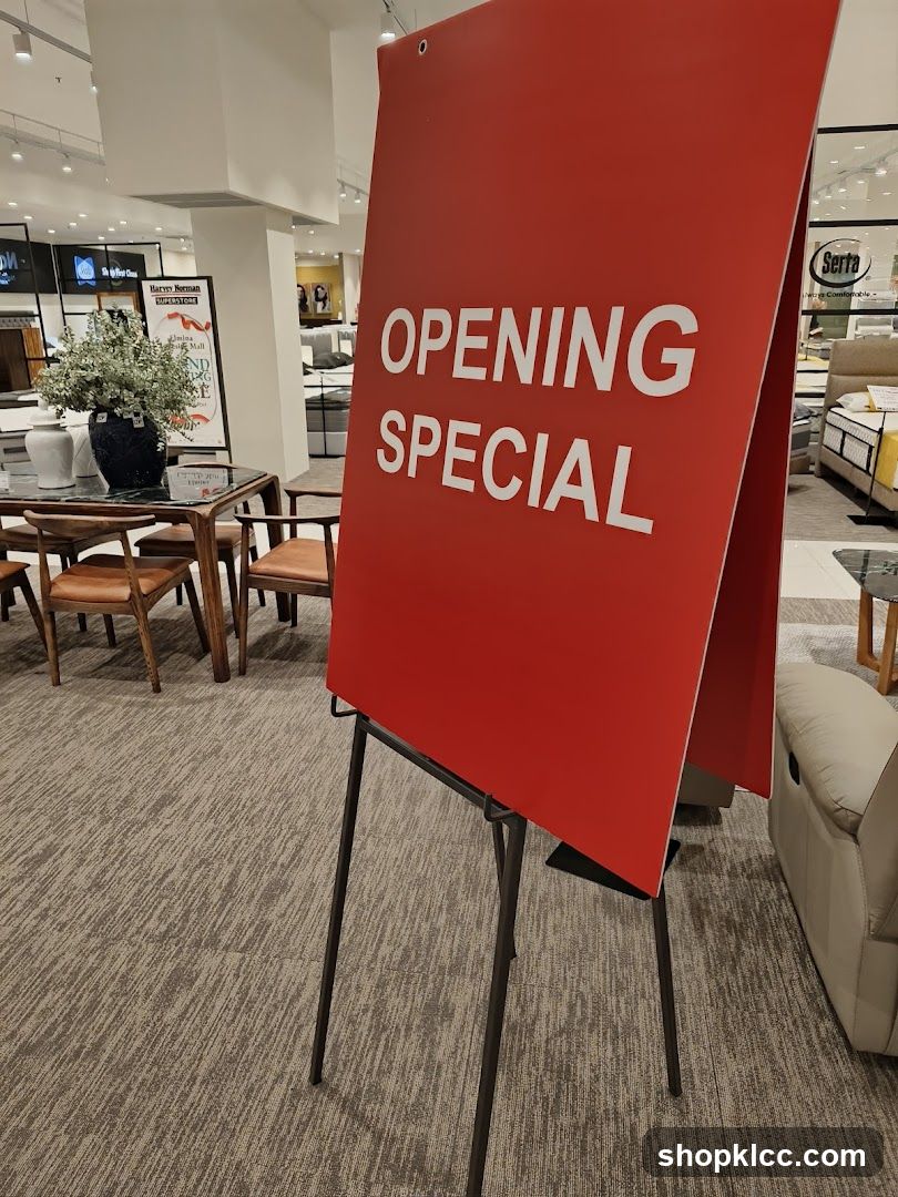 Opening Special Sign