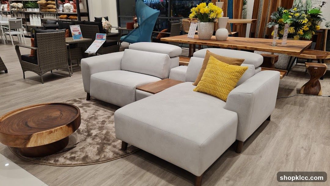 Living Room Furniture Display