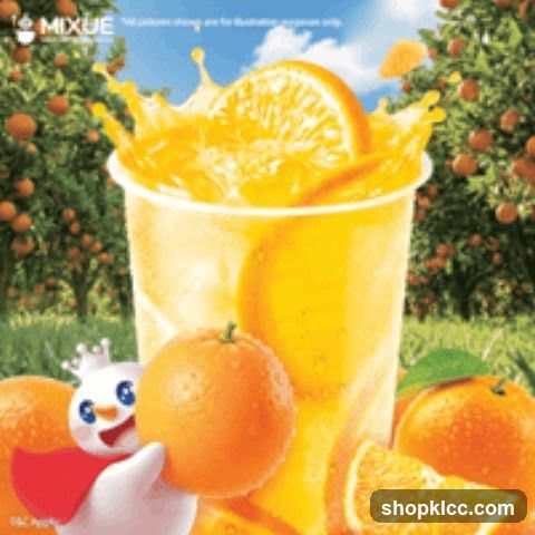 Orange Juice Advertisement