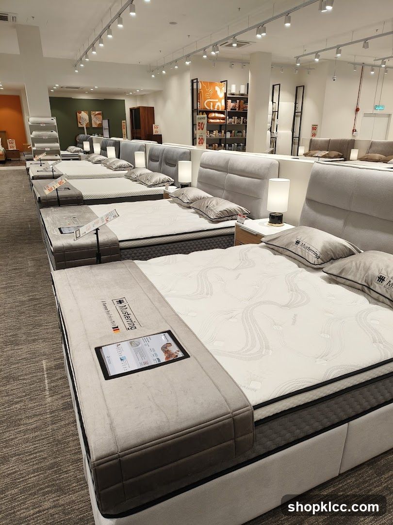 Mattress Store Interior