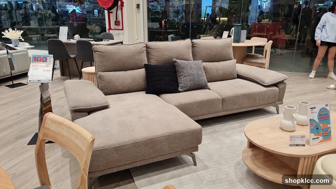 Modern Living Room Furniture Display