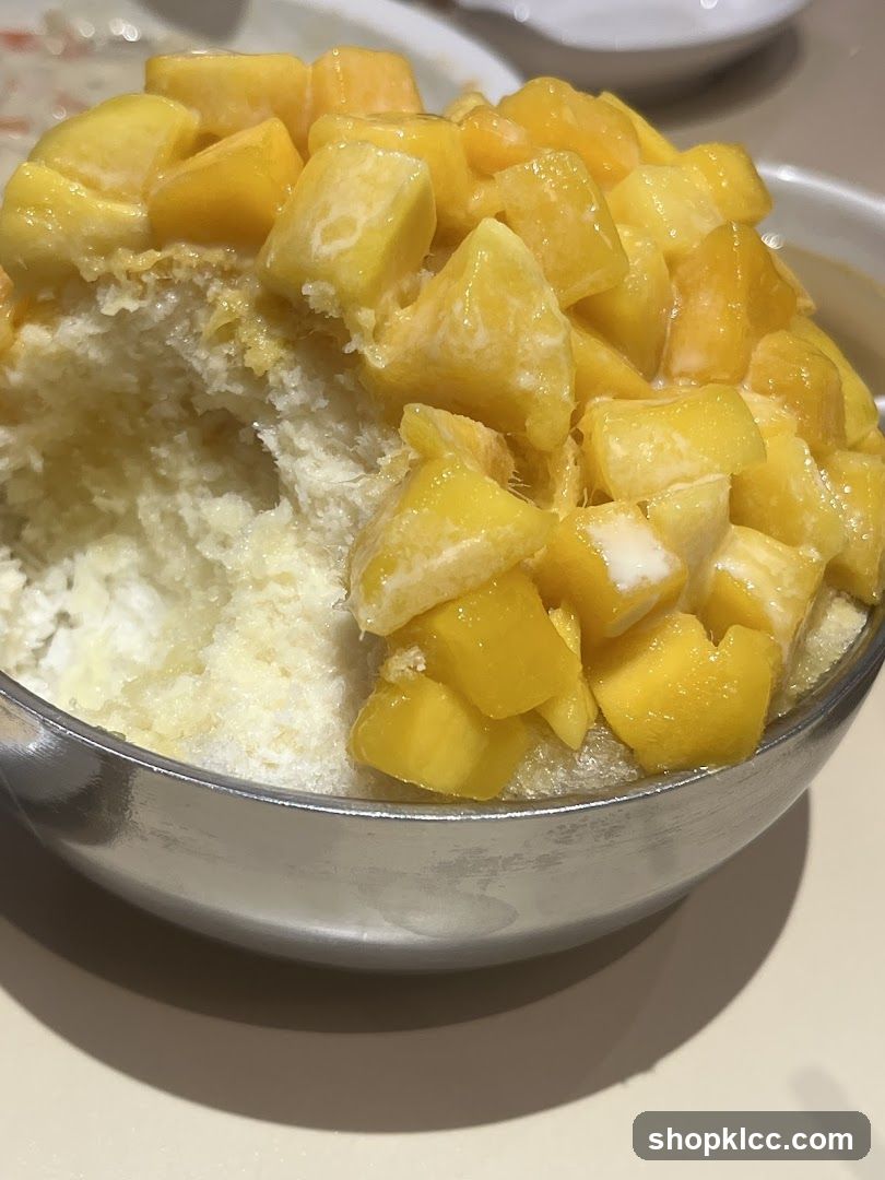 Mango Shaved Ice
