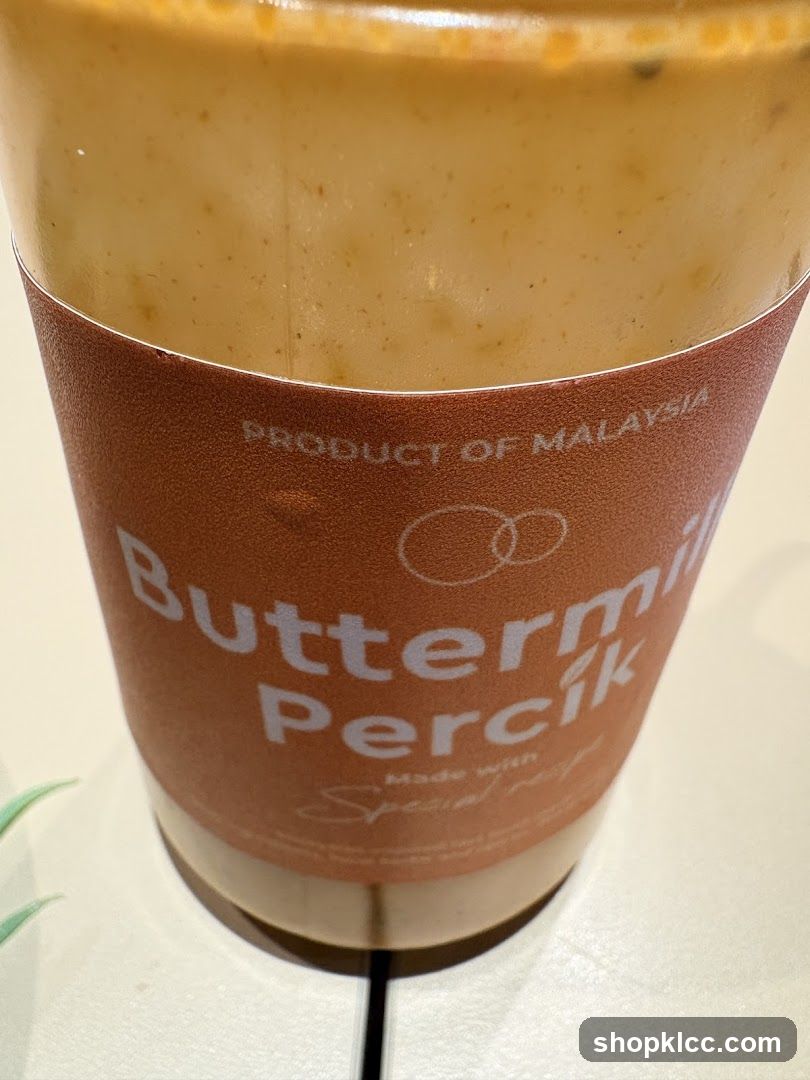 Buttermilk Percik Drink