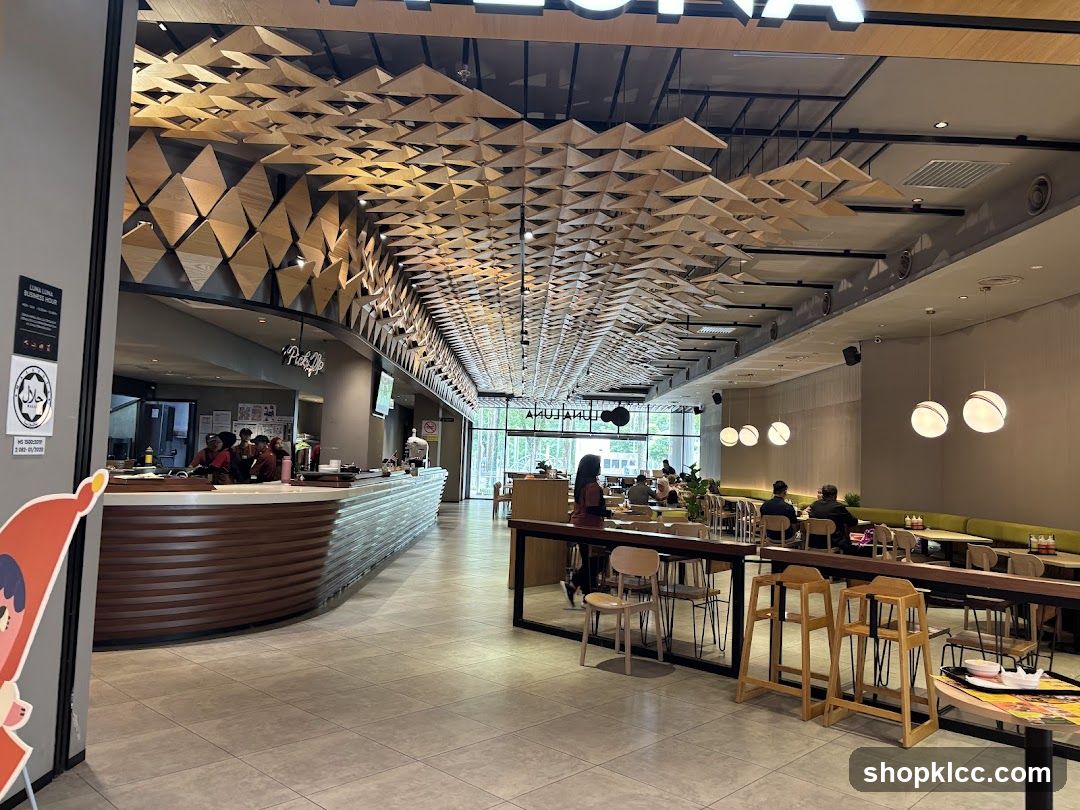 Restaurant Interior with Modern Decor