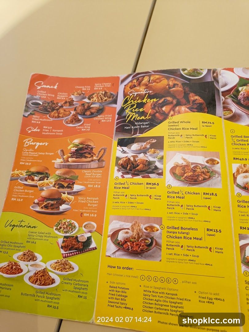 Signature Chicken Rice Meal