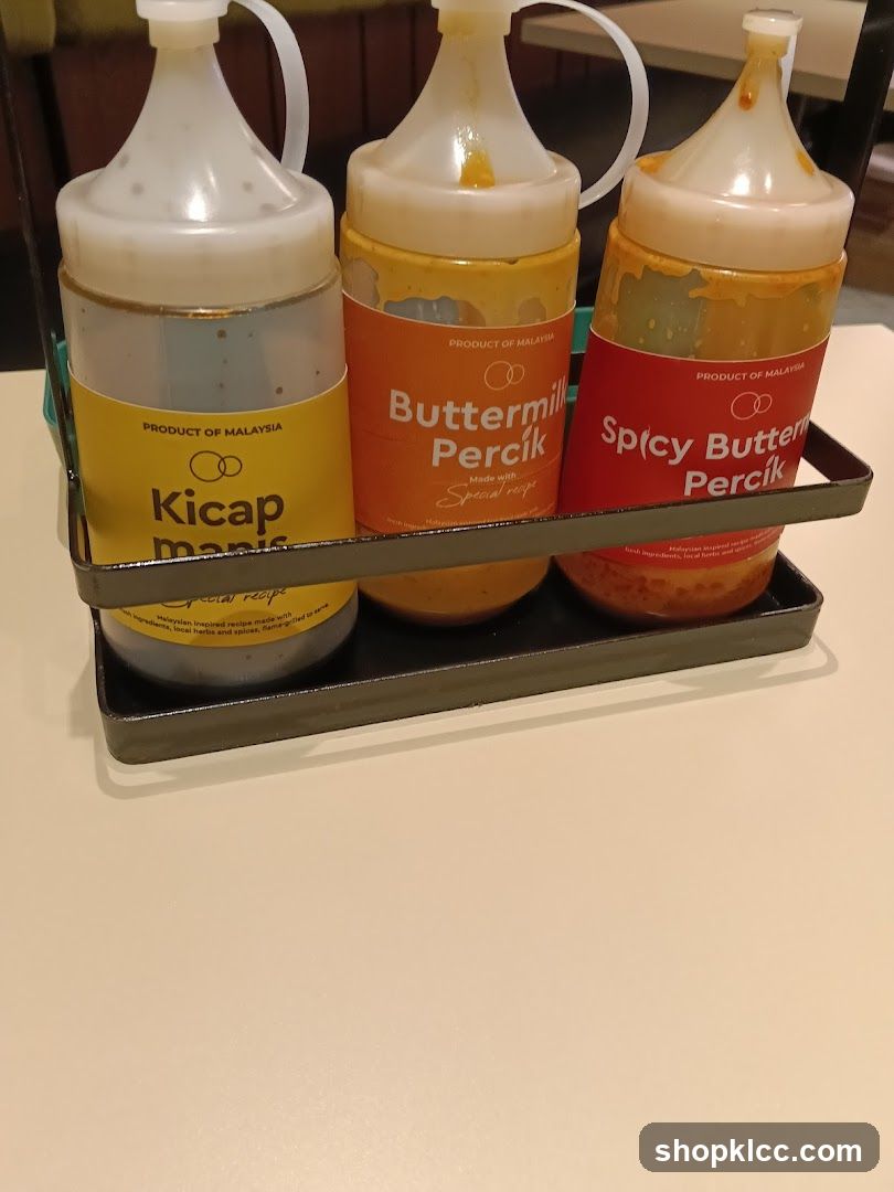 Condiment Bottles