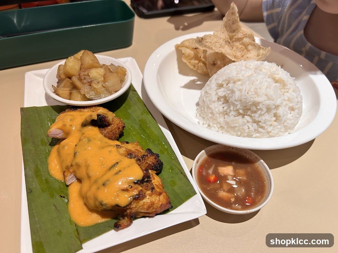 Chicken with Rice and Sides