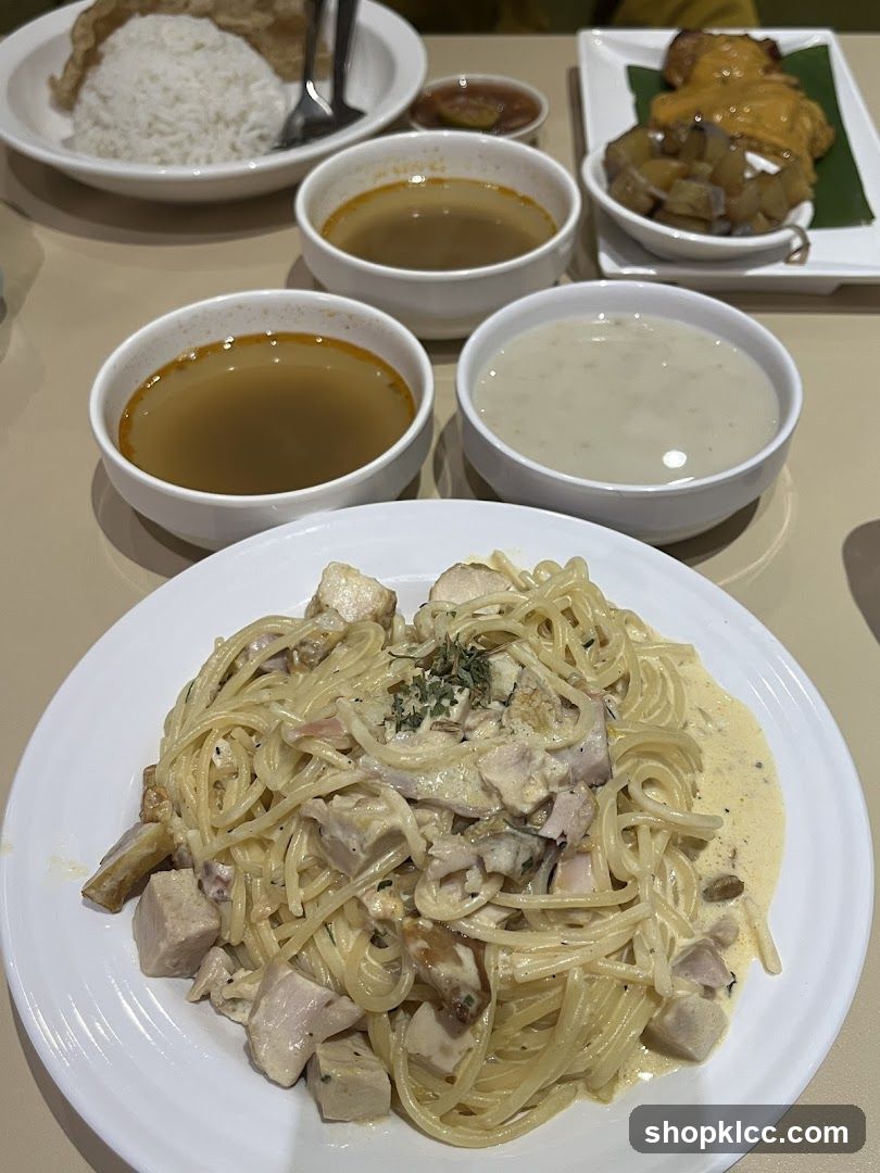 Creamy Chicken Pasta with Sides