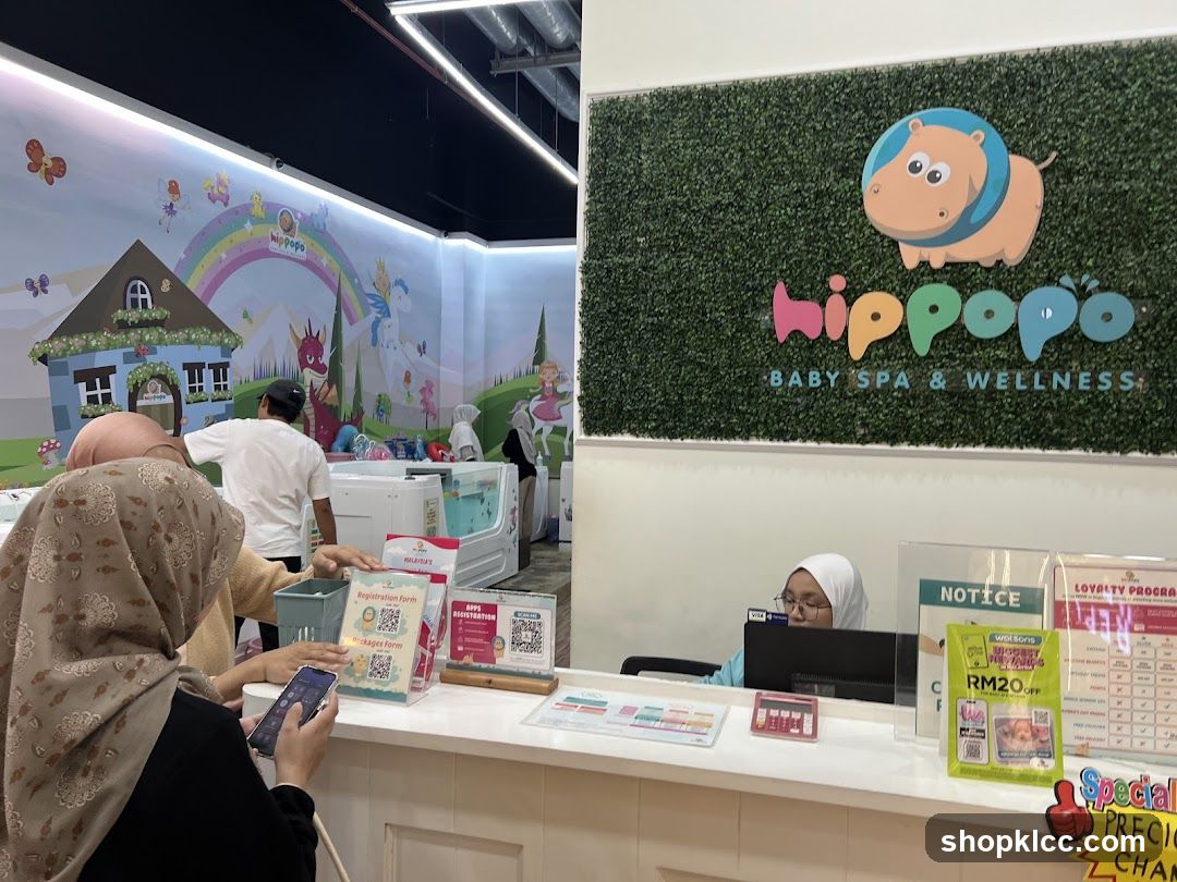 Hippopo Baby Spa & Wellness Reception