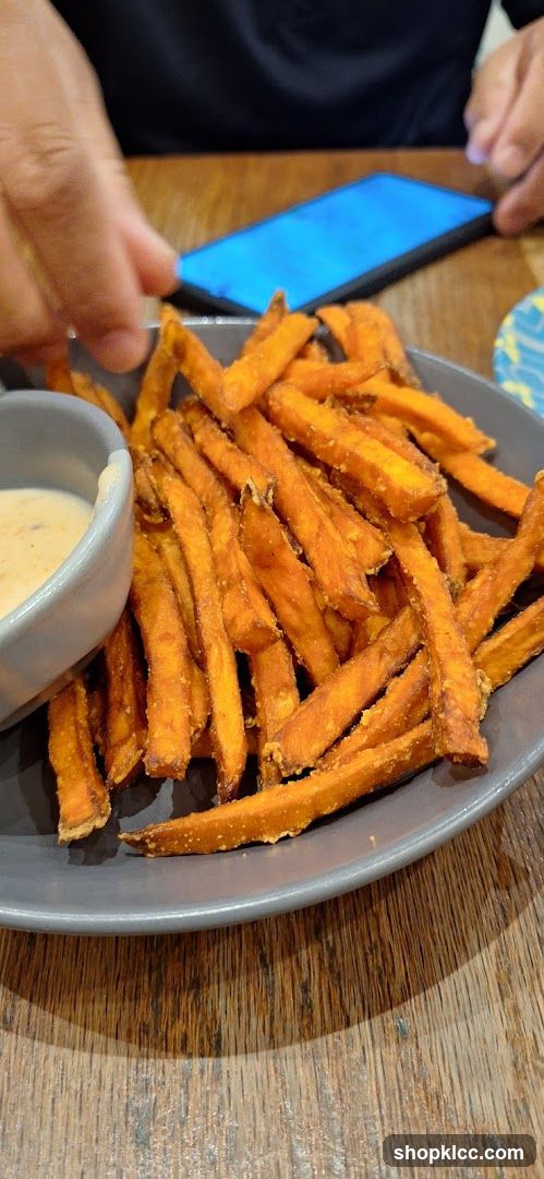 Sweet Potato Fries with Dip