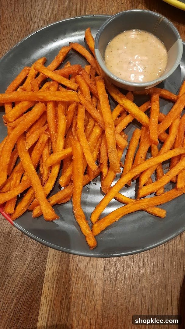 Sweet Potato Fries with Dip