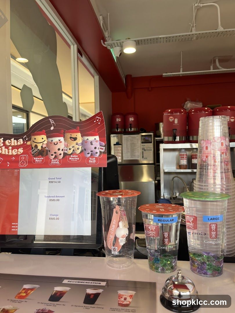 Gong Cha Counter