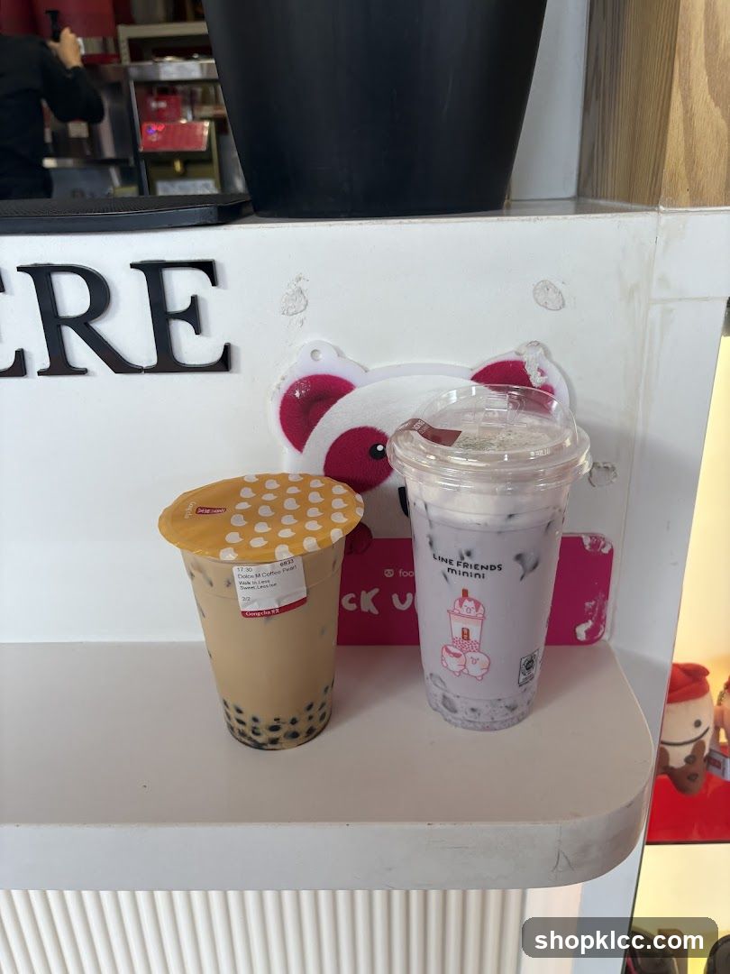 Two Bubble Teas