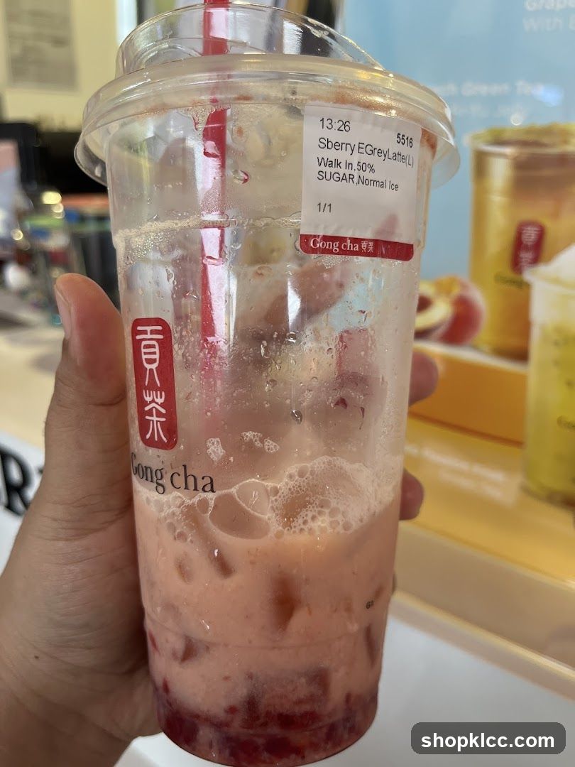 Gong Cha Drink