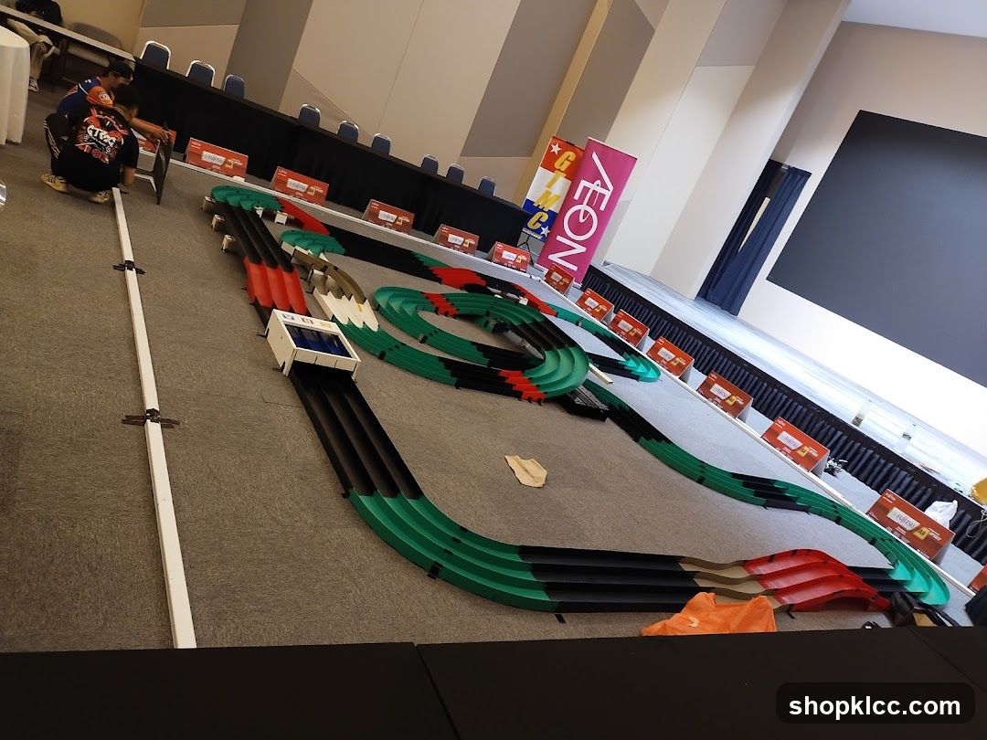 Miniature Race Track Setup