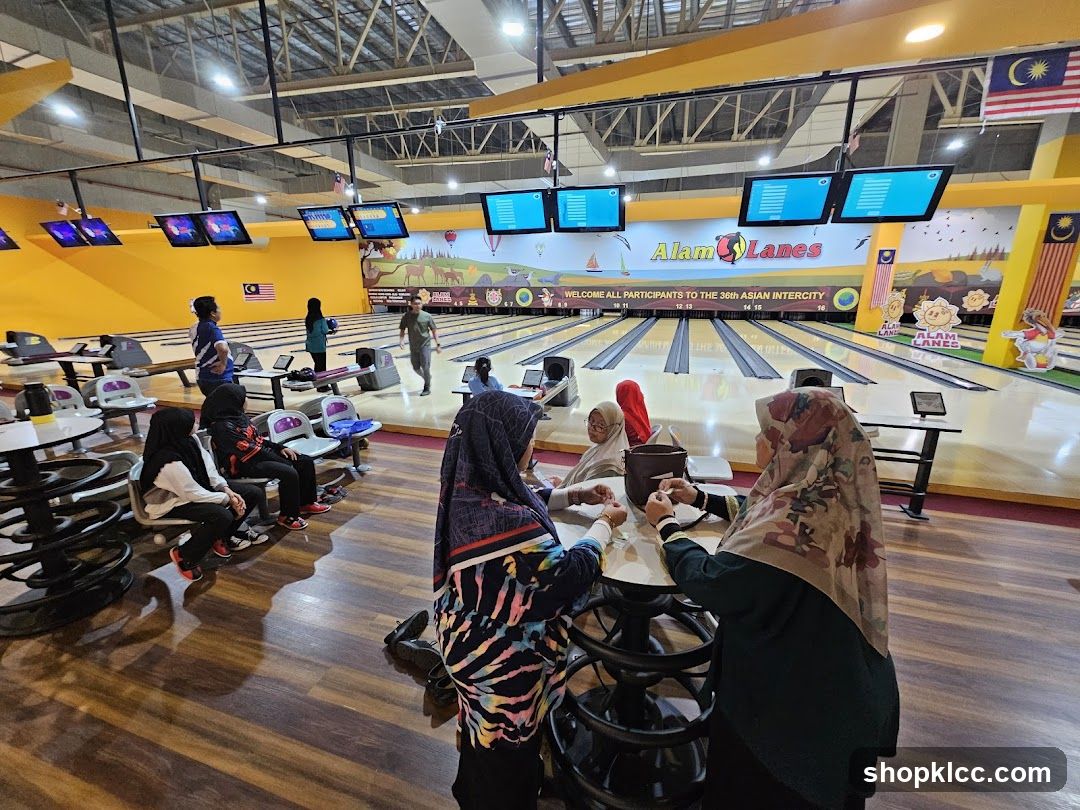 Bowling Alley Interior