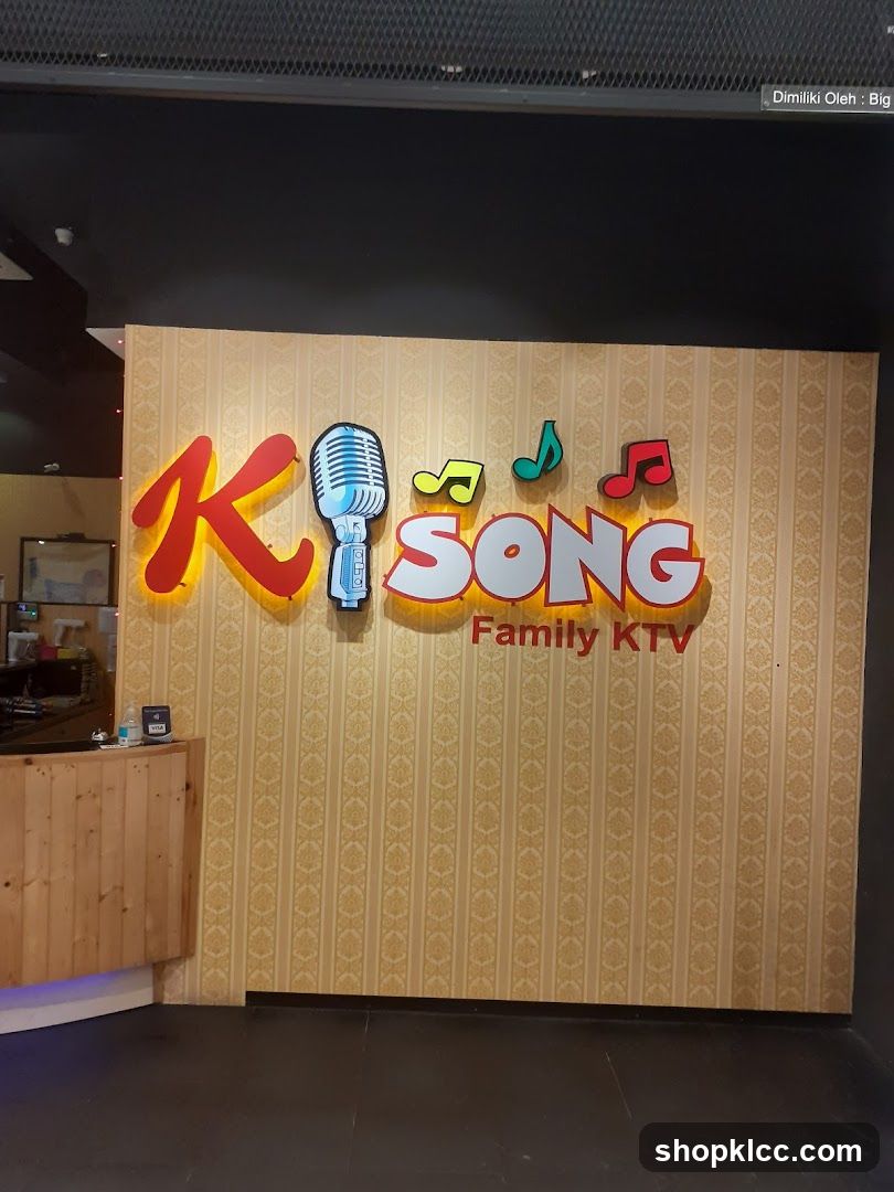 K Song Family KTV Signage