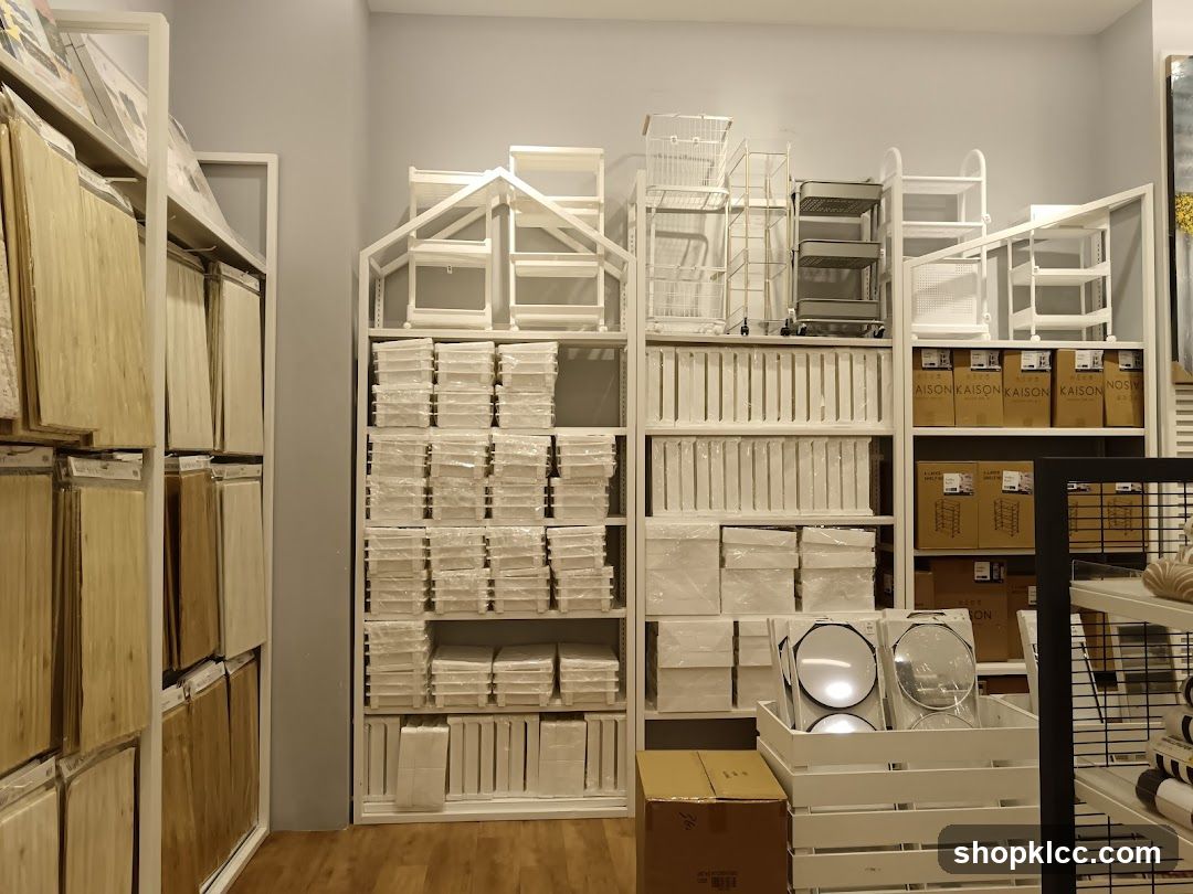 Storage and Home Goods Display