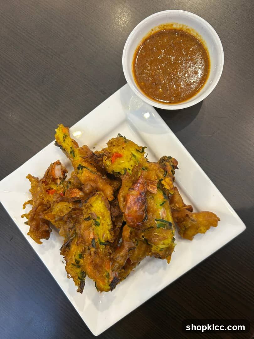Shrimp Fritters with Dipping Sauce