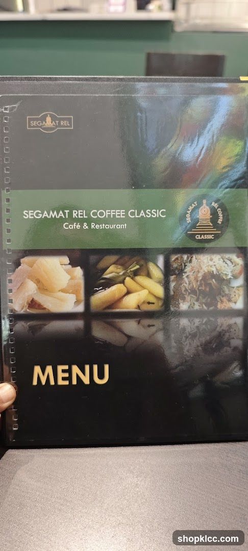 Segamat Rel Coffee Classic Menu