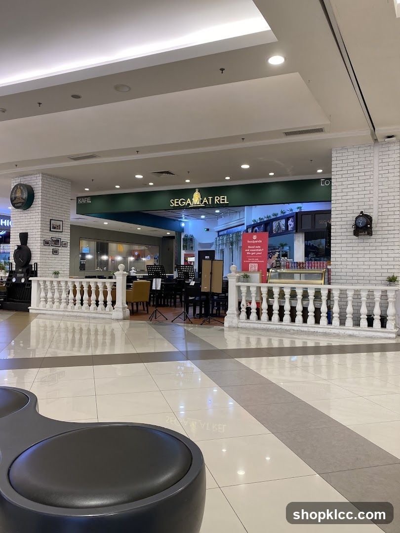 Cafe Interior with Seating