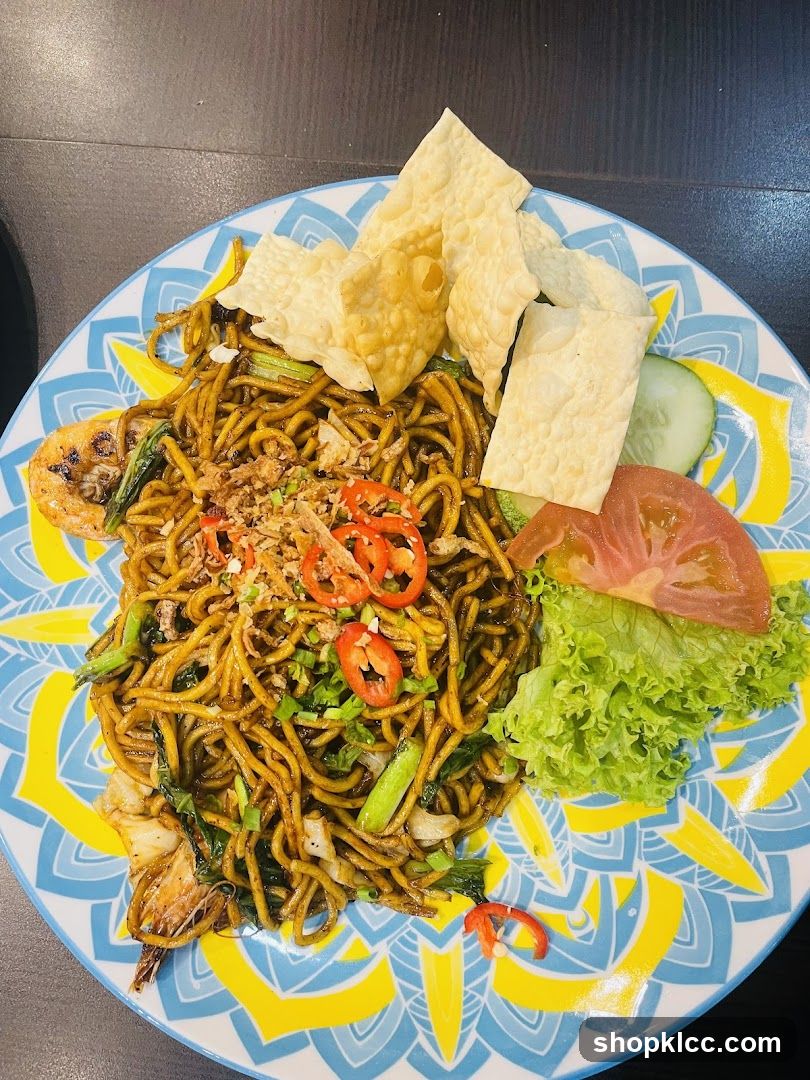 Noodles with Shrimp and Vegetables