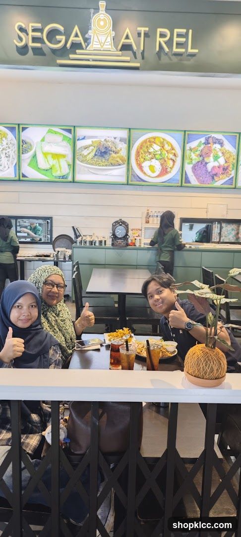 People enjoying a meal at a restaurant