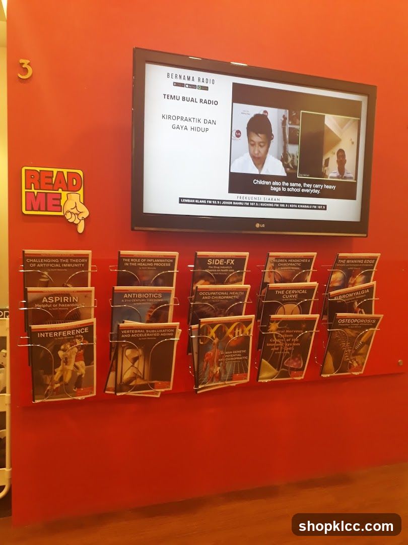 Reading Material Display