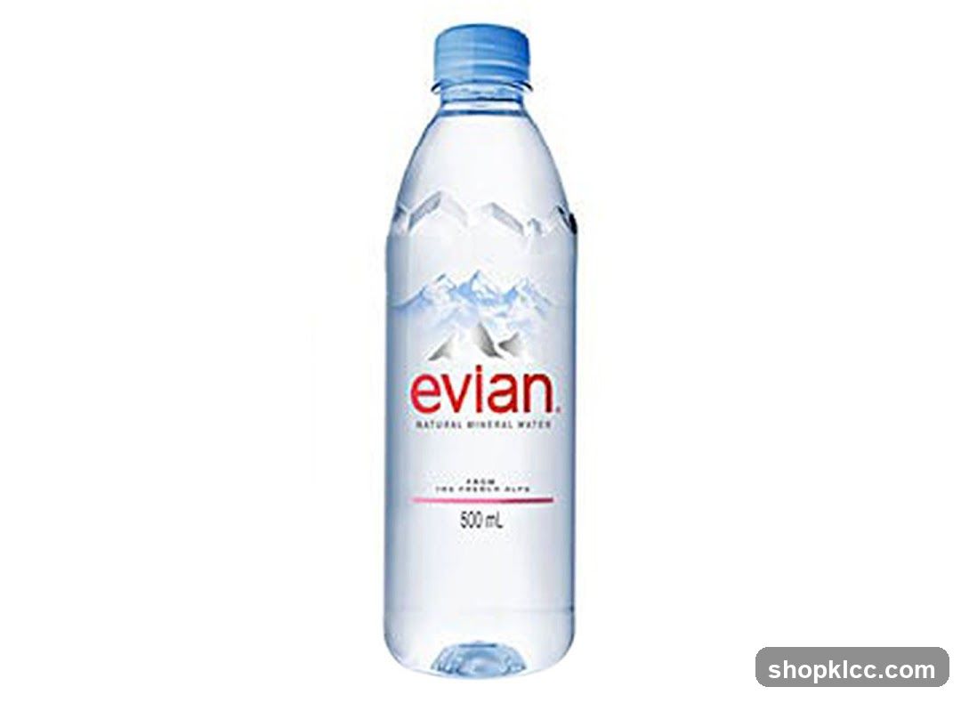 Evian Natural Mineral Water