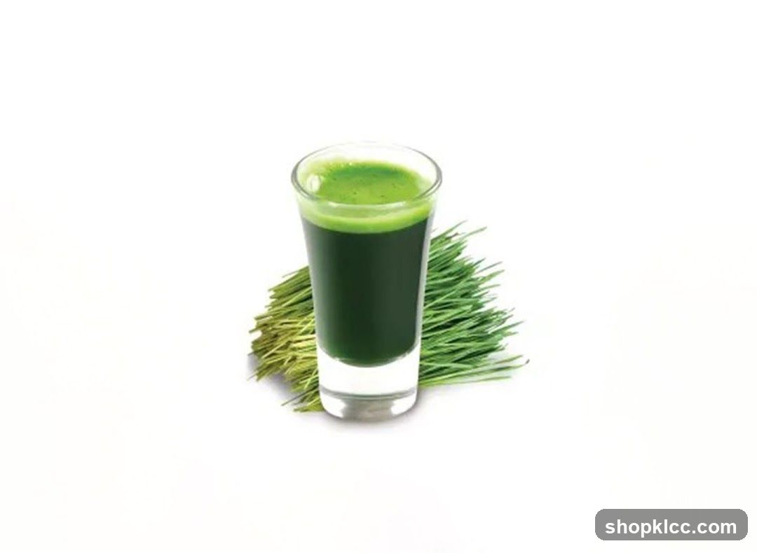 Wheatgrass Shot