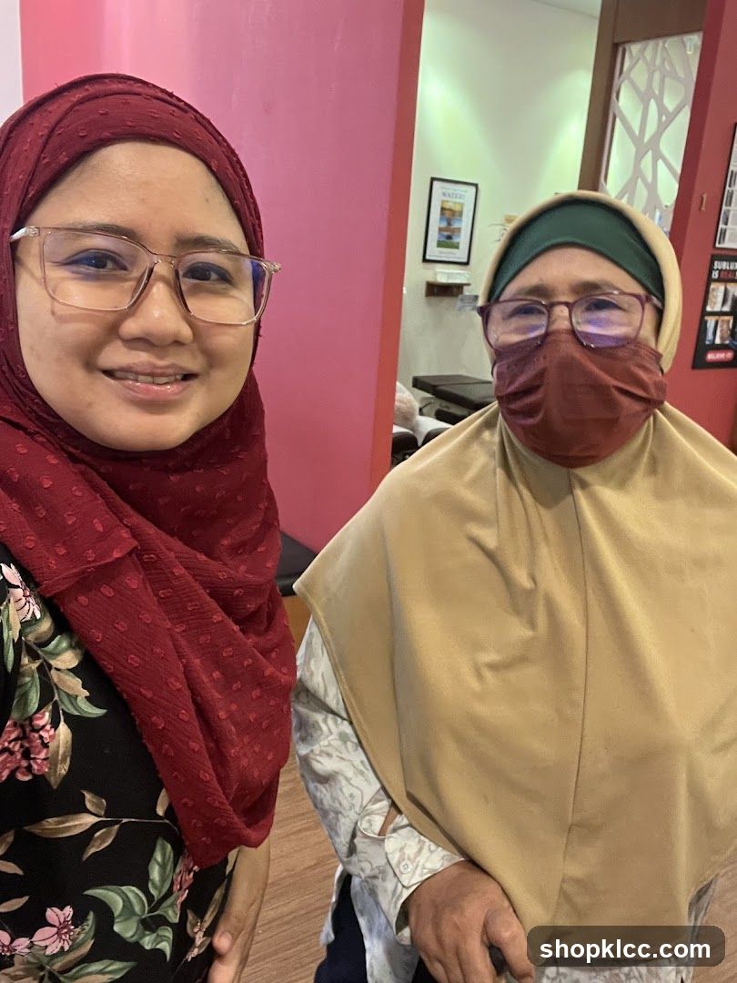 Two women posing for a photo