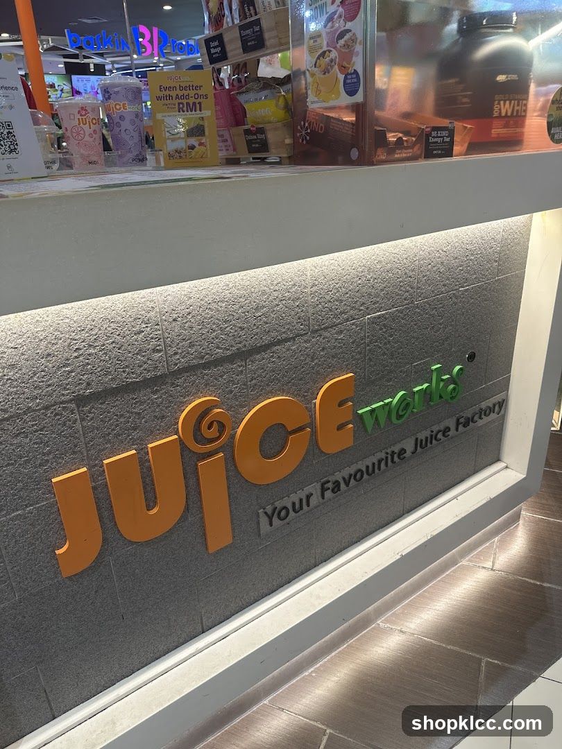Juice Works Counter