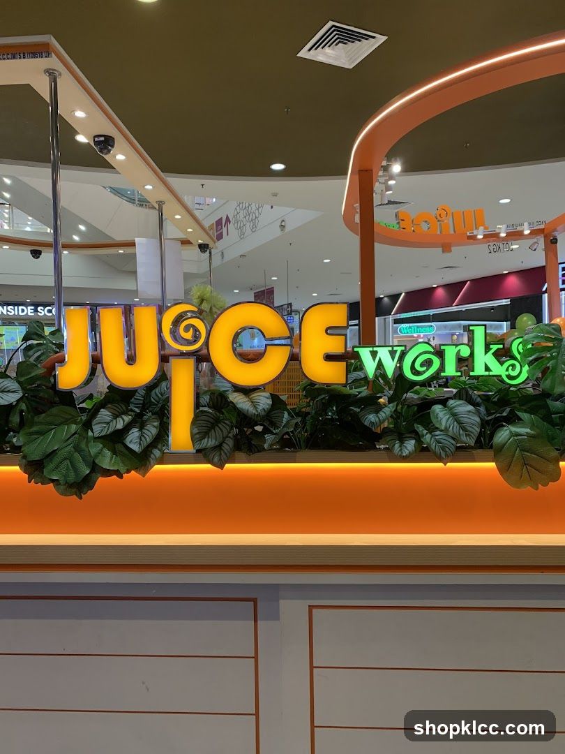 Juice Works Sign